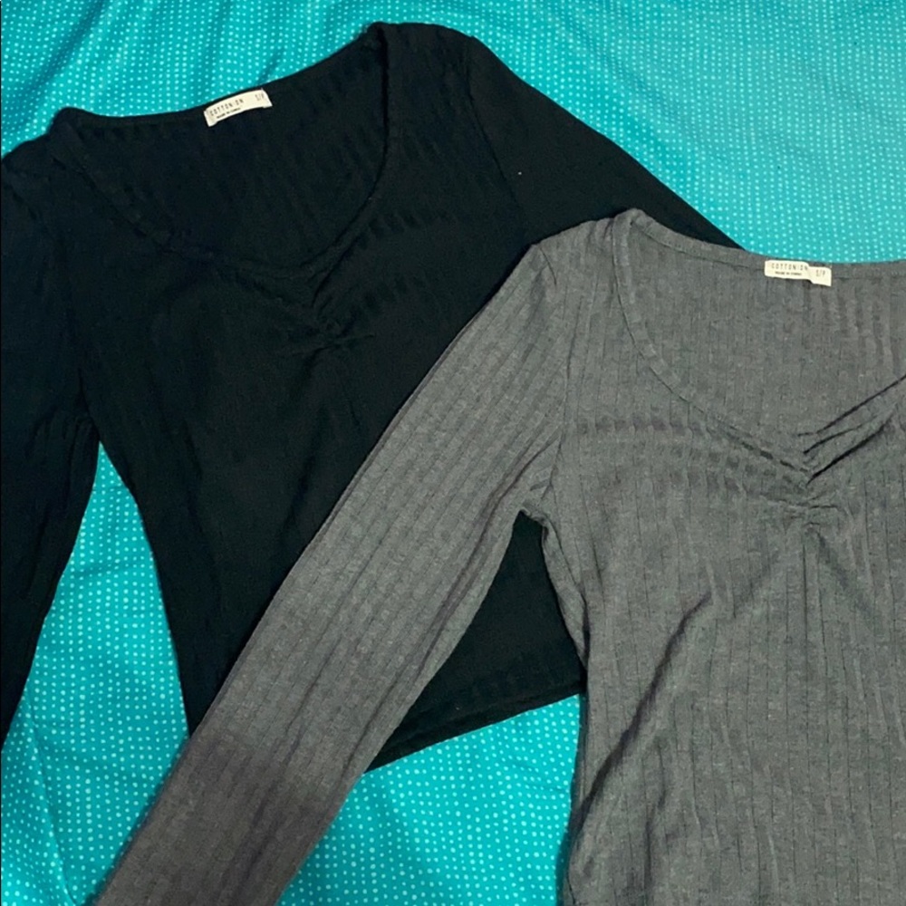 TWO Cotton On Ribbed Sweaters